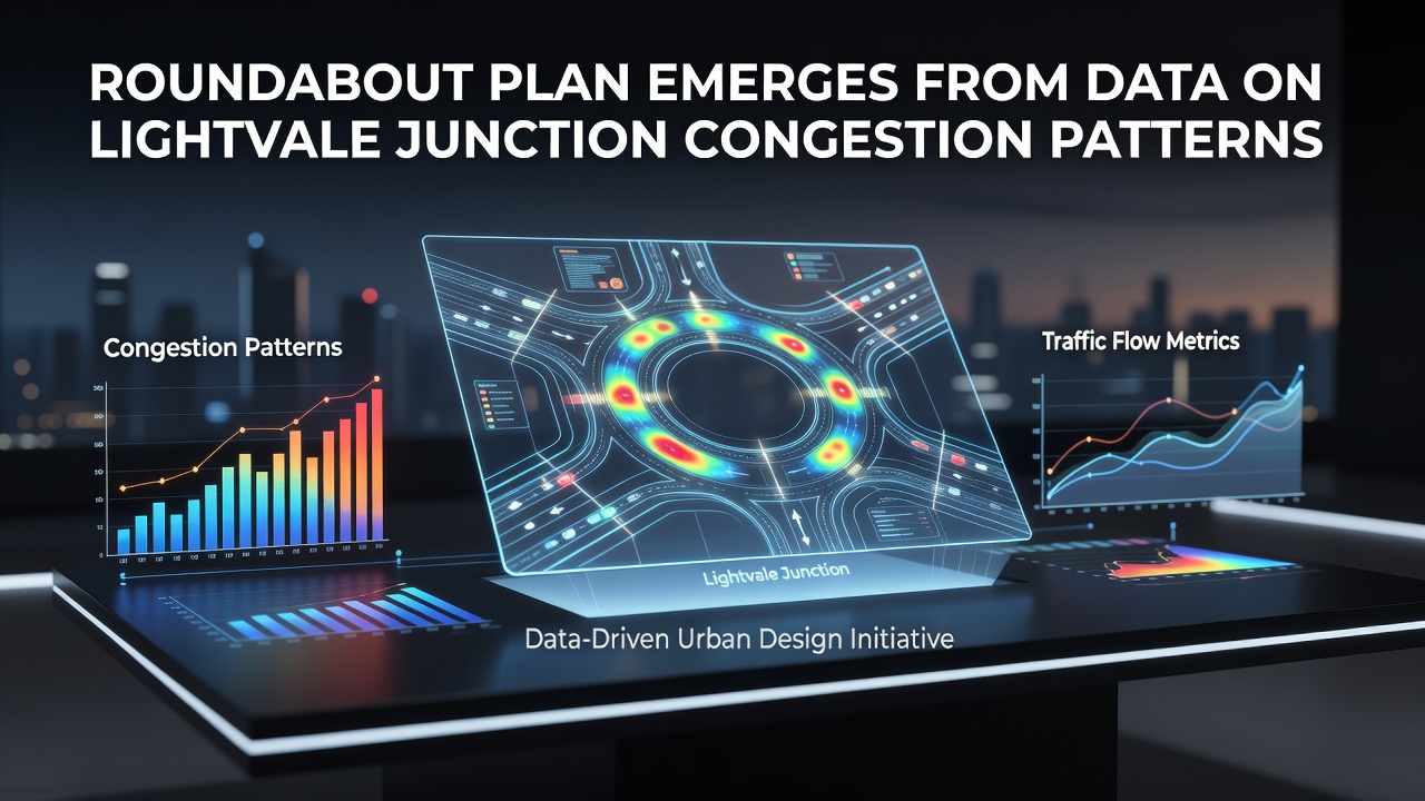 Roundabout Plan Emerges from Data on Lightvale Junction Congestion Patterns